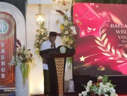 Yasros Giligenting Wisuda 114 Siswa Didampingi Orang Tua dan Diiringi Paskibraka