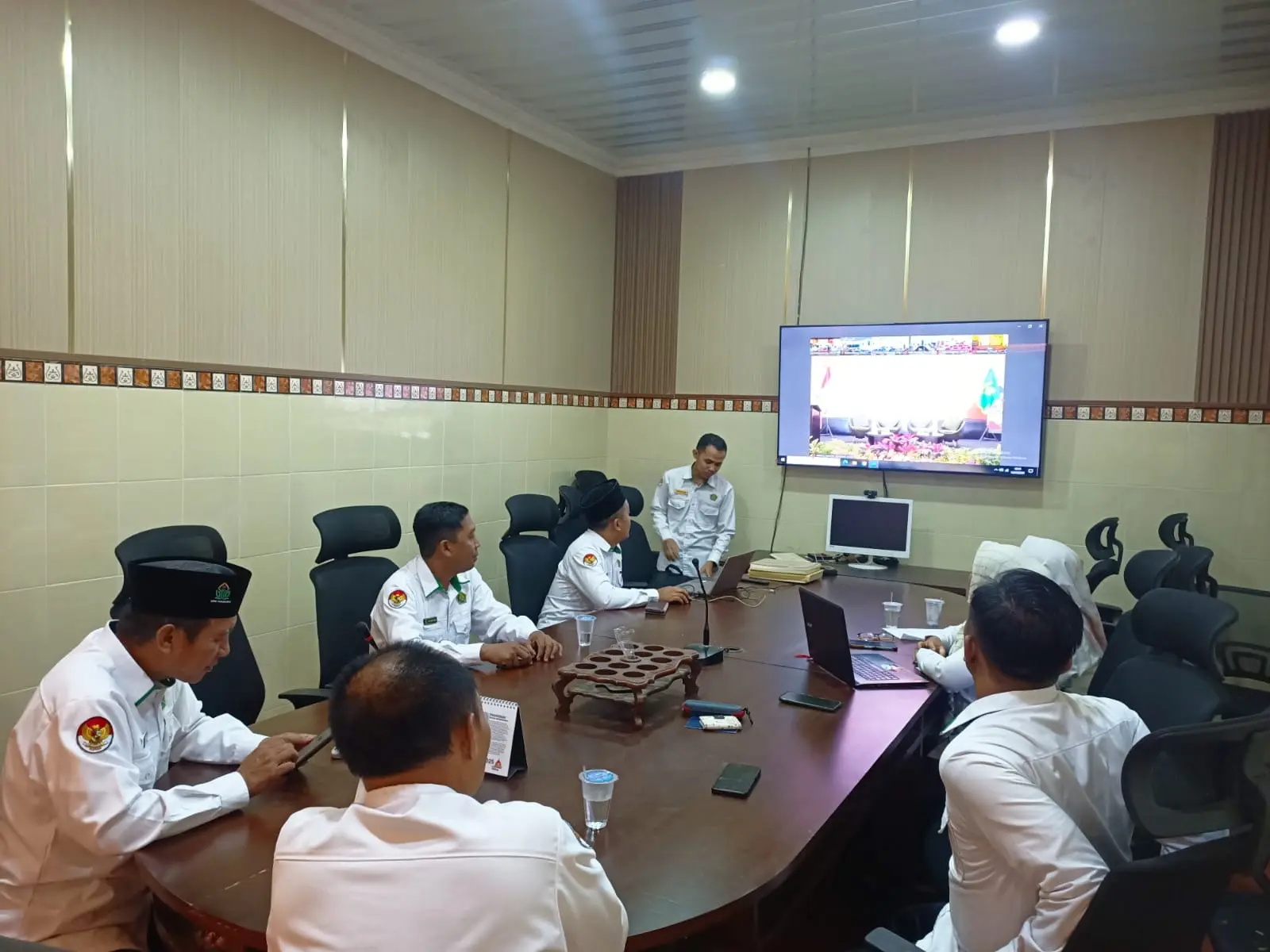 Peserta Kemenag Sumenep ikuti Zoom Penguatan Zona Integritas menuju WBK WBBM