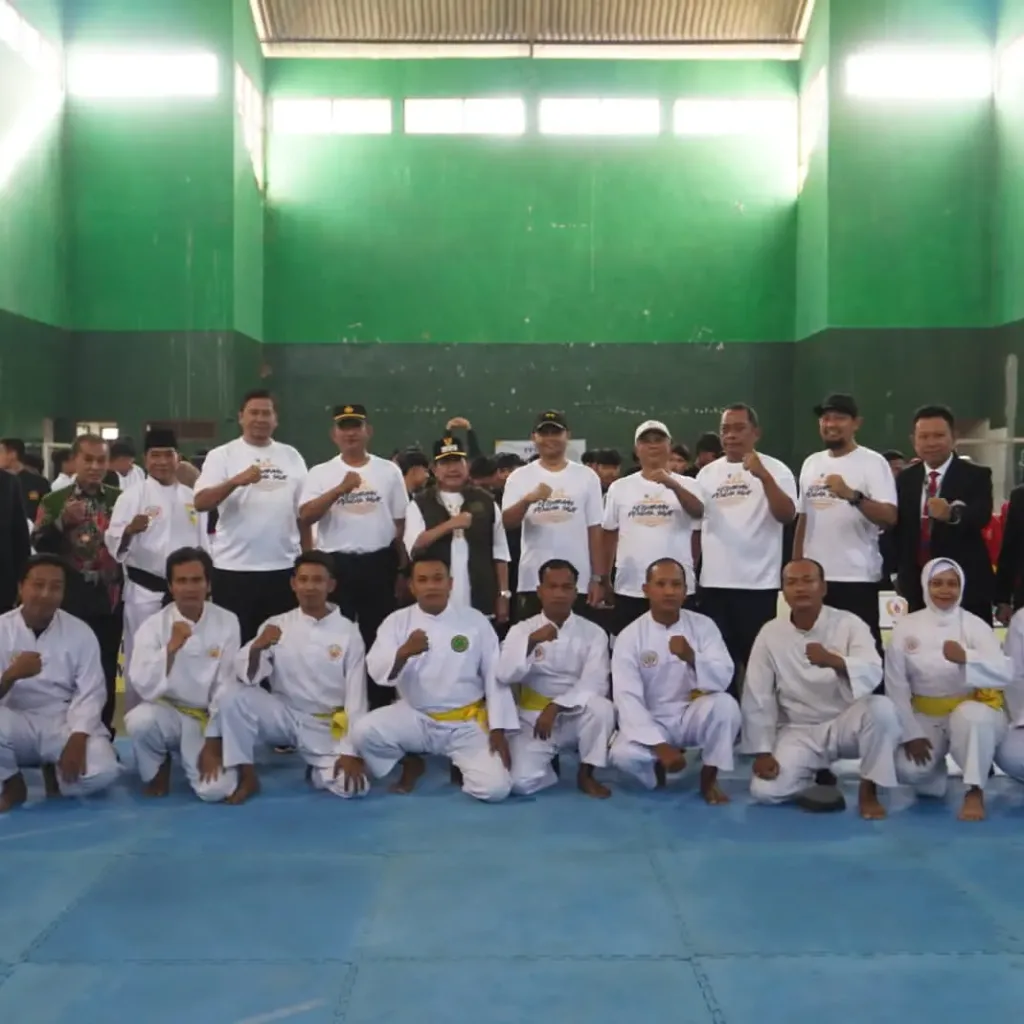 Kodim Apresiasi Bupati Cup IV: Kejuaraan Pencak Silat Pelajar Sumenep di GOR Pabian