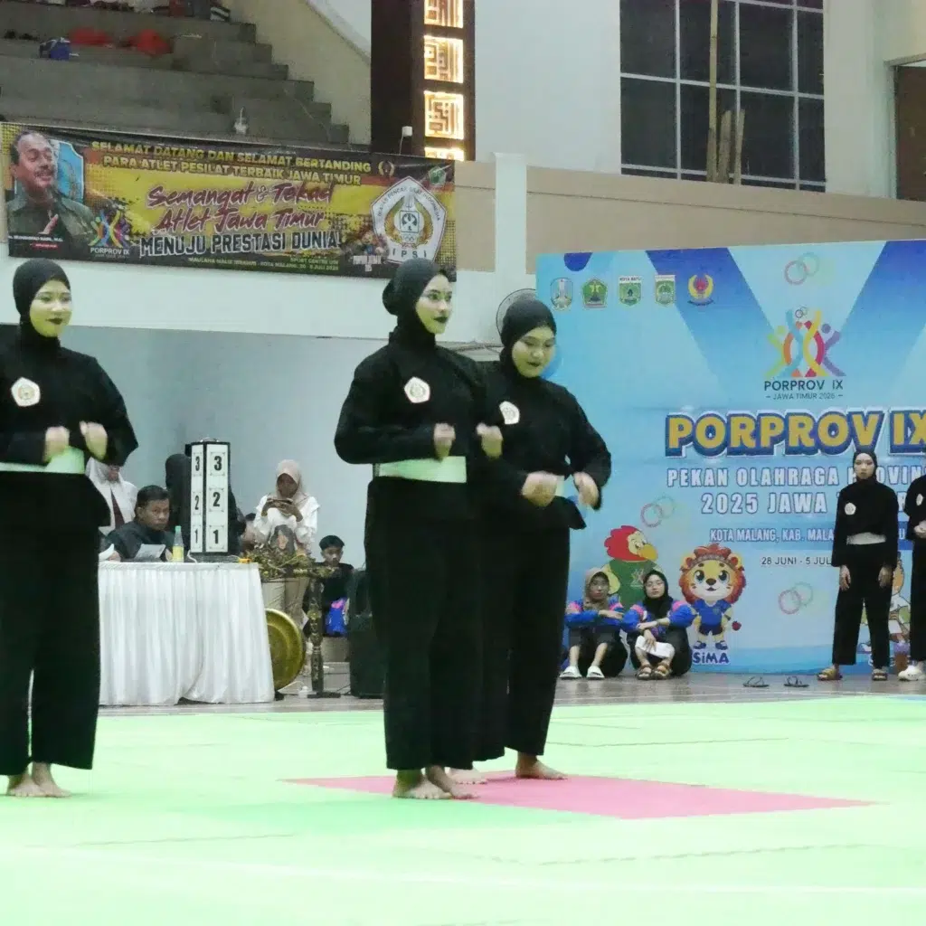 Atlet pencak silat Sumenep tampil di Porprov Jatim 2025 di Malang