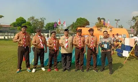 WBP Rutan Sumenep mengikuti Perkemahan Satya Dharma Bhakti Pemasyarakatan 2025 di Bumi Perkemahan Pramuka Sidoarjo