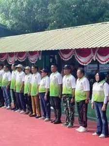 Kompol Masyhur Ade membuka kejuaraan Songenep Open Tennis Junior 2025 di Sumenep
