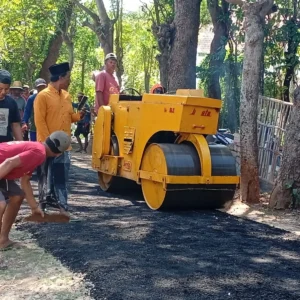 Warga Julung Aspal Jalan Sepanjang 700 Meter Secara Swadaya demi Akses Lebih Baik