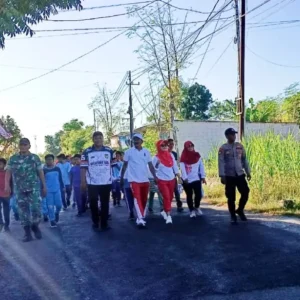Pemdes Aengbaja Kenek Meriahkan HUT ke-80 RI dengan Jalan Sehat dan Lomba Agustusan 9 Hari