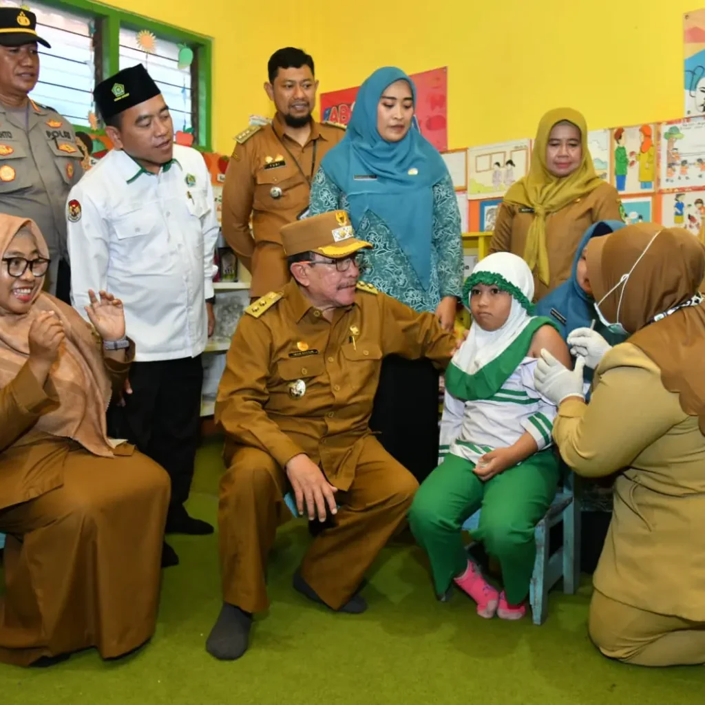 Pemkab Sumenep Gelar Imunisasi Massal untuk Tekan KLB Campak 2025