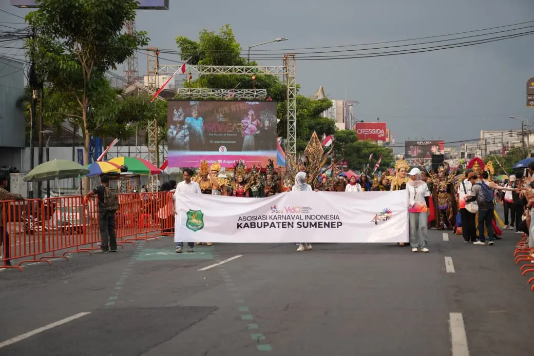 Kabupaten Sumenep saat tampil di Wonderful Archipelago Carnival Indonesia (WACI)