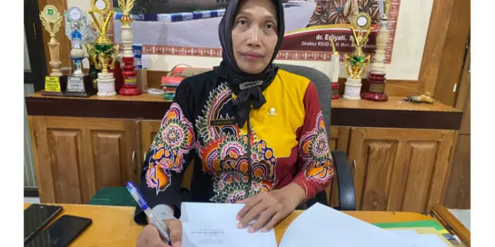 Direktur RSUD Sumenep, dr. Erliyati, M.Kes