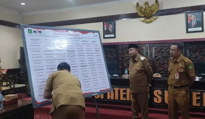 Penandatanganan Pakta Integritas Komitmen Anti Korupsi