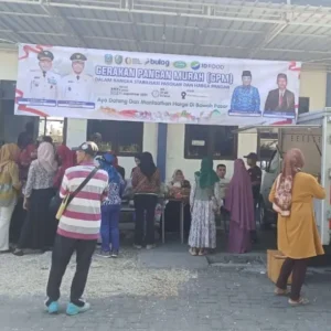 Gerakan Pangan Murah Digelar Disperta Sampang dan Bulog, Harga Sembako Lebih Terjangkau