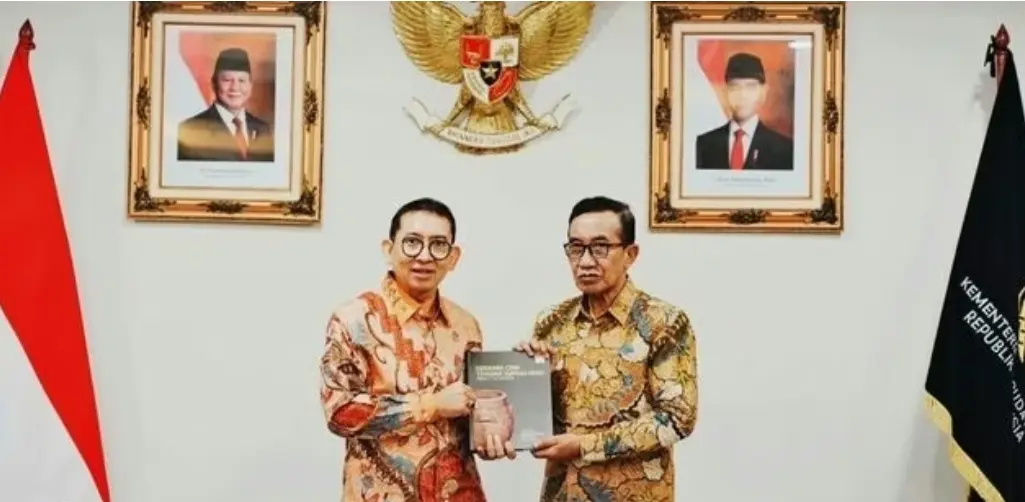 Pertemuan Menteri Kebudayaan Fadli Zon dan Bupati Pamekasan Kholilurrahman membahas Hari Jadi ke-495 serta revitalisasi budaya Pamekasan