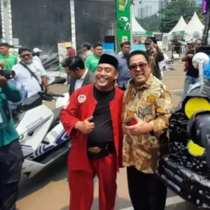 Opelet Si Doel dari Botol Plastik Curi Perhatian di Jakarta Eco Future Fest 2025