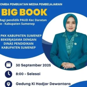 TP-PKK Sumenep dan Diknas Gelar Lomba Big Book PAUD