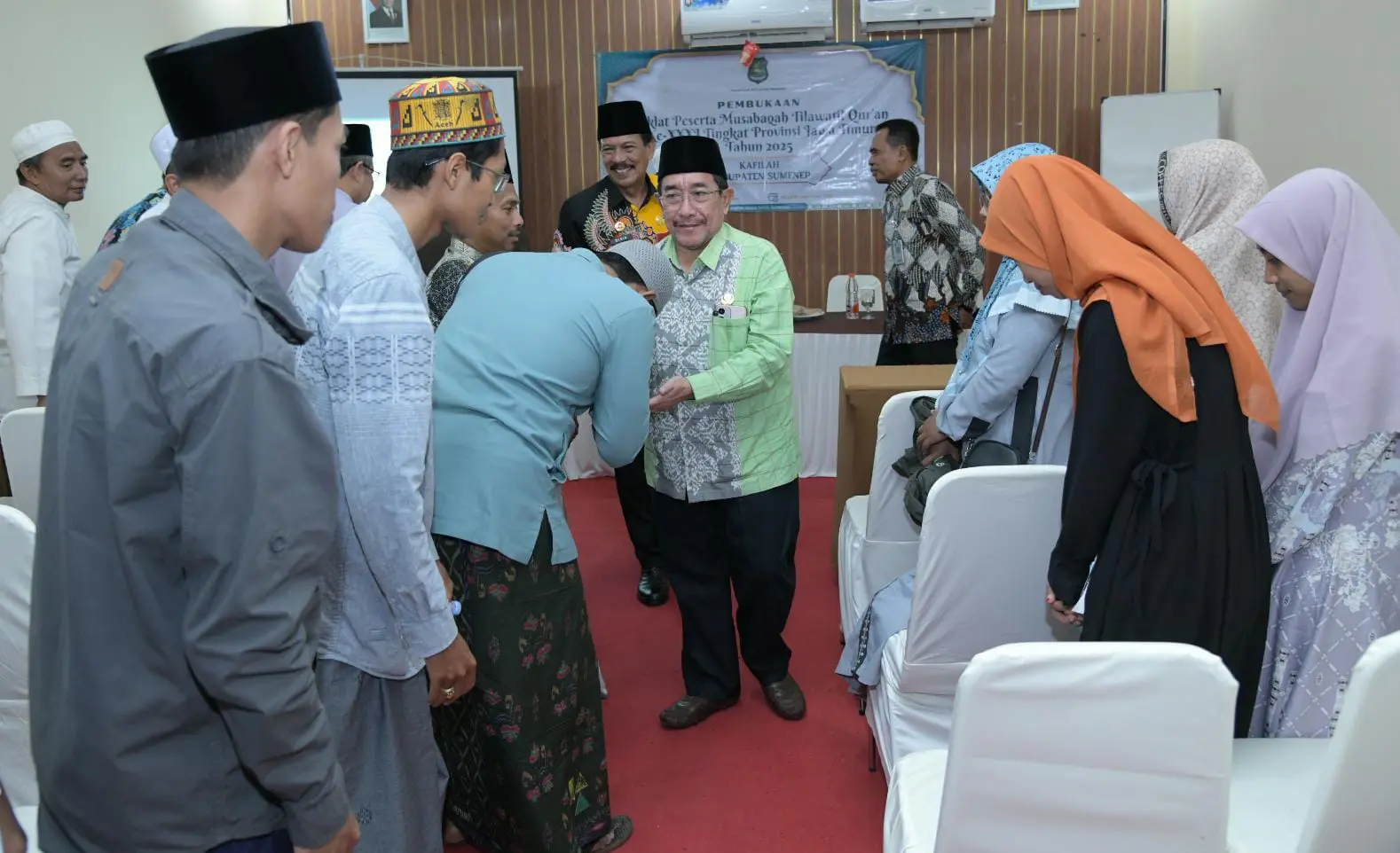 Wabup Sumenep KH Imam Hasyim membuka Diklat MTQ Jatim 2025 di Hotel Asmi sebagai persiapan kontingen menghadapi lomba tingkat provinsi