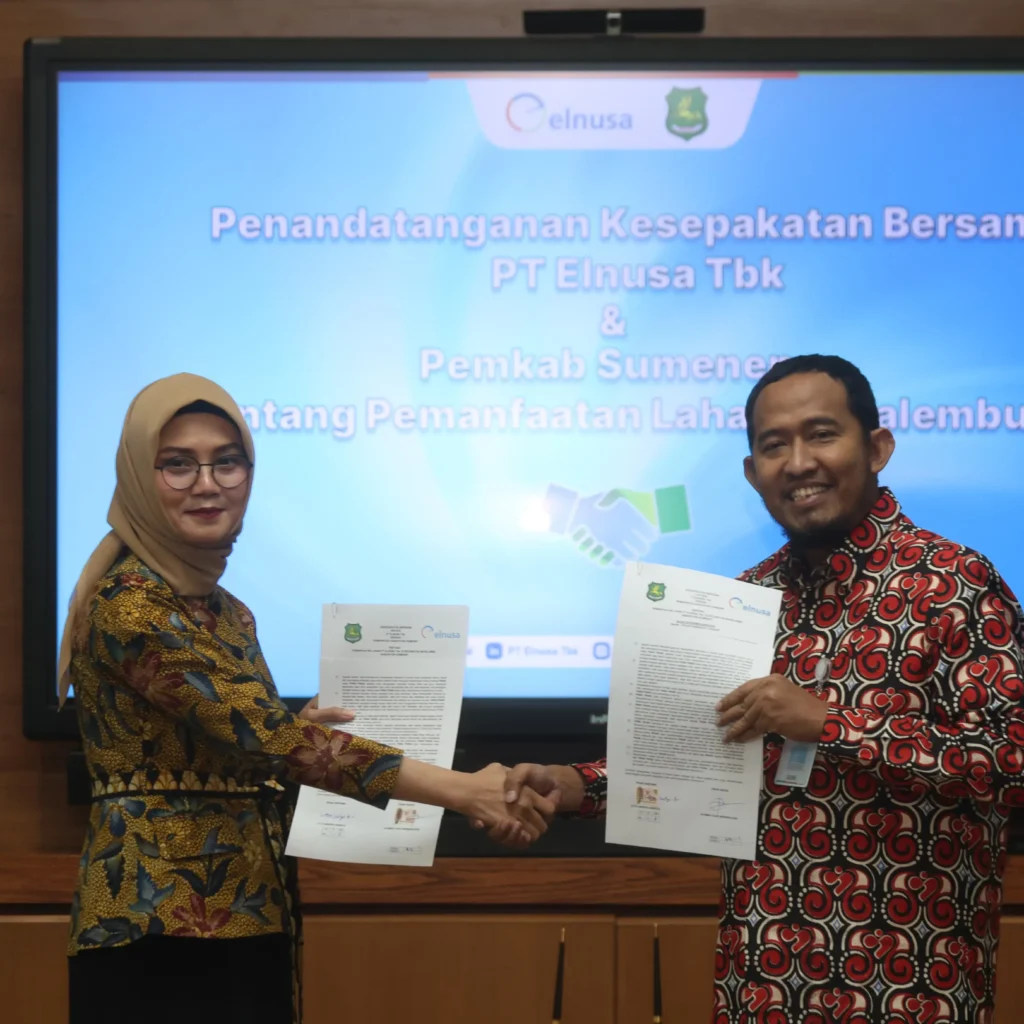 Penandatanganan MoU antara Pemkab Sumenep dan PT Elnusa Tbk untuk pemanfaatan lahan pembangunan air strip di Masalembu