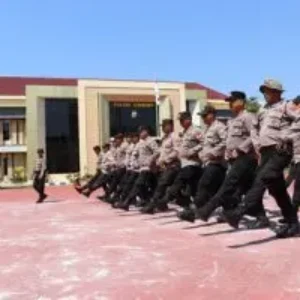 Polres Sumenep Gelar Latihan Dalmas untuk Tingkatkan Kesiapsiagaan Personel