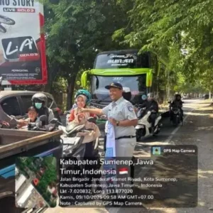 Satlantas Polres Sumenep dan Jasa Raharja Gencarkan Edukasi Tertib Lalu Lintas Demi Zero Accident
