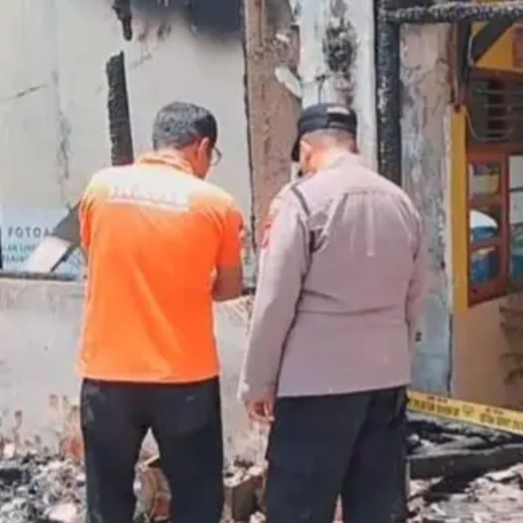 Tim Inafis Selidiki Penyebab Kebakaran SDN Potoan Daya 2 Pamekasan