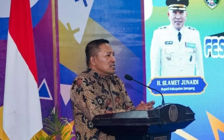 Bupati Sampang Slamet Junaidi memberikan arahan terkait pengembangan lima inovasi OPD menuju IGA 2025.