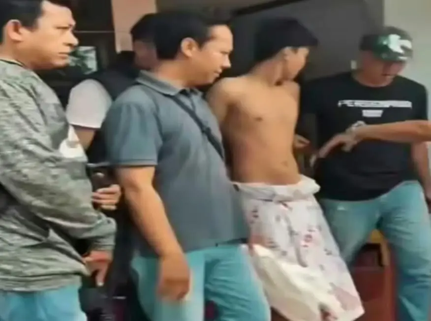 Polisi Polsek Pakal mengamankan motor Honda Beat hasil curanmor beserta pelaku.