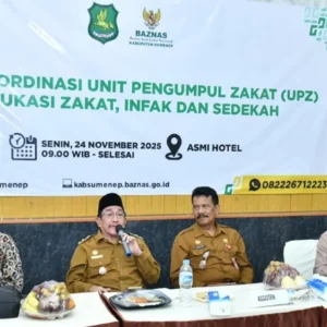 Perkuat Pengelolaan ZIS, Baznas Sumenep Tegaskan Peran Strategis UPZ sebagai Garda Terdepan