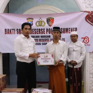 HUT ke-78 Satreskrim Polri, Satreskrim Polres Sumenep Gelar Bakti Sosial