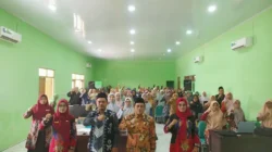 Pertemuan Rapat Konsolidasi KKRA Sumenep di Aula Kantor Kementerian Agama untuk pemantapan program kerja RA