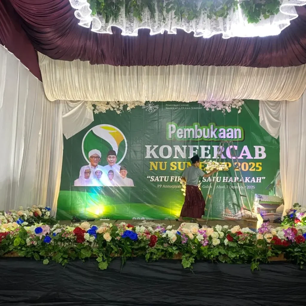 Pembukaan Konfercab NU Sumenep 2025 di Pesantren Annuqayah Guluk-Guluk dengan kehadiran ribuan kader dan tamu undangan