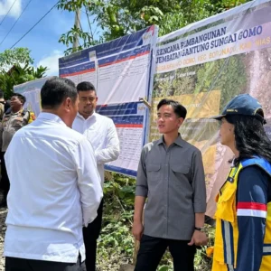 Wapres Gibran Instruksikan Pembangunan Jembatan Gantung Sungai Gomo Nias Selatan