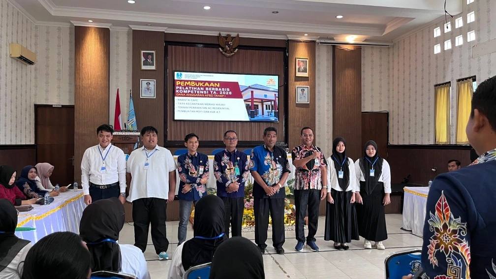 Pembukaan pelatihan kerja berbasis kompetensi BLK Kabupaten Sumenep APBD Jawa Timur 2026