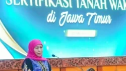 Khofifah Percepat Sertifikasi Tanah Wakaf di Jatim untuk Cegah Konflik dan Penyalahgunaan
