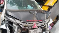 Kecelakaan lalu lintas di Jalan Sumenep–Kalianget melibatkan mobil dan dua sepeda motor