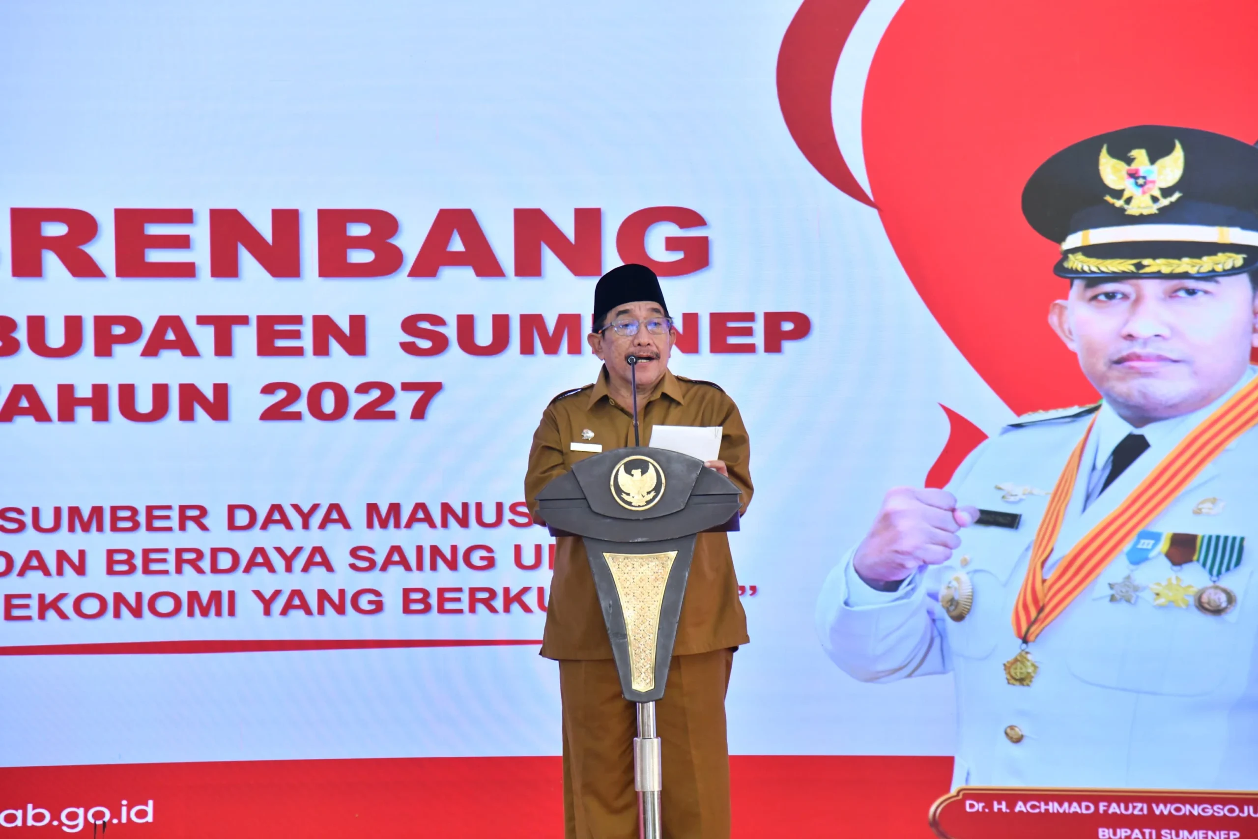 Capaian Pembangunan Sumenep Meningkat, Wabup Tekankan Penguatan Program RKPD 2027