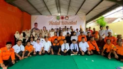 Pegawai BPBD Sumenep mengikuti Halalbihalal untuk meningkatkan soliditas dan kesiapan menghadapi bencana