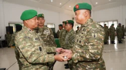 Serah terima jabatan Dandim 0827 Sumenep oleh Danrem 084 Bhaskara Jaya kepada Letkol Inf Citra Persada