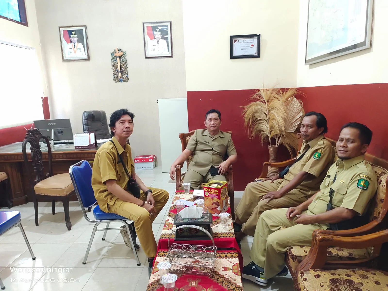 Diskominfo Sumenep sosialisasi SP4N LAPOR di Kecamatan Saronggi untuk meningkatkan layanan pengaduan masyarakat