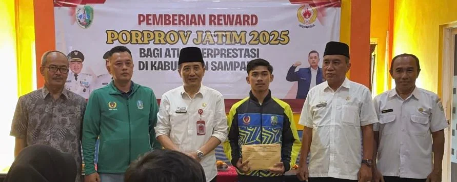 KONI Sampang Beri Reward Atlet Peraih Medali Porprov Jatim 2025, Bukti Pembinaan Berjalan Optimal