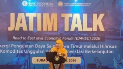 Khofifah Indar Parawansa paparkan strategi keseimbangan industri dan pertanian di EJAVEC 2026 Jawa Timur