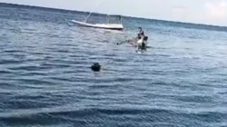 Perahu nelayan Sumenep ditemukan tanpa awak saat pencarian korban hilang di perairan Arjasa Madura