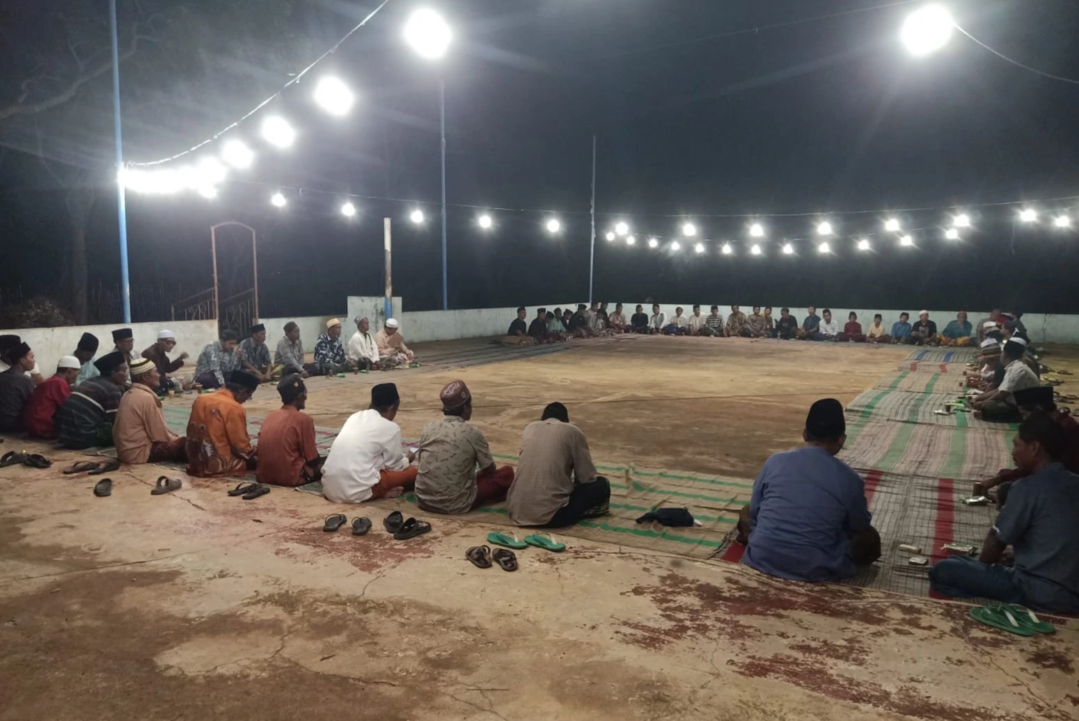 Pemuda Desa Galis Sumenep musyawarah persiapan halal bihalal dan pengajian umum 2026