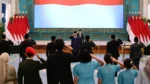 Presiden Prabowo Lantik Dudung Abdurachman hingga Abdul Kadir Karding di Istana Negara