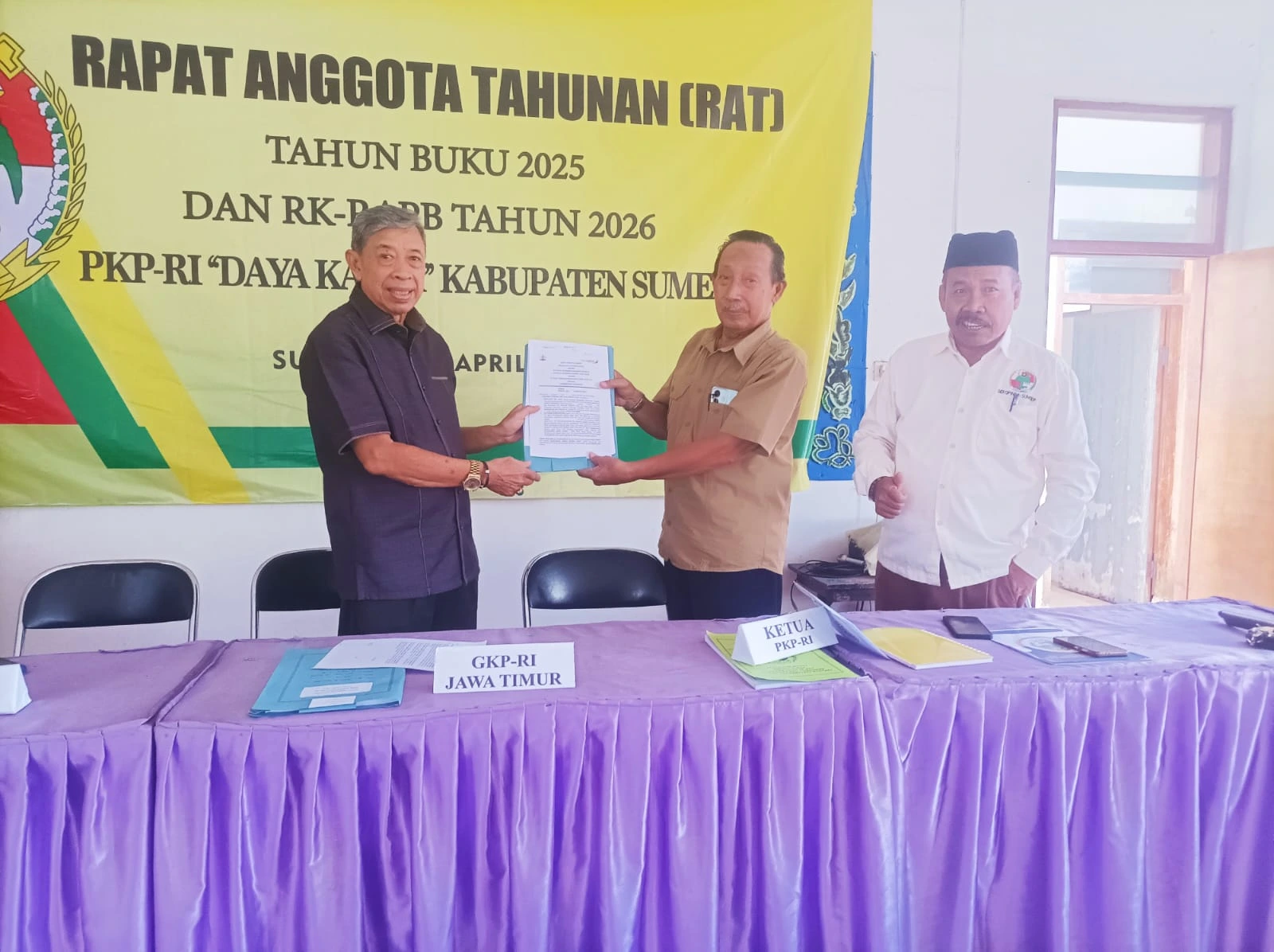 RAT PKPRI Daya Karya Sumenep Soroti Regulasi Baru dan Penguatan Koperasi 2026