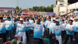 Menteri Abdul Mu’ti menghadiri Senam Kolosal 24 ribu siswa di Pamekasan pada peringatan Hardiknas Jawa Timur 2026