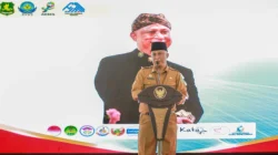 Peserta lomba MC Bahasa Madura saat mengikuti kegiatan Hardiknas dan Harkitnas 2026 di Sumenep