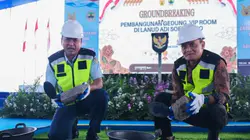 Gubernur Ahmad Luthfi dan KSAU Groundbreaking VIP Room Baru Lanud Adi Soemarmo, Perkuat Gerbang Udara Jateng