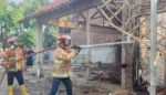 Gudang LPG 3 Kg di Cirebon Terbakar Hebat, Ratusan Tabung Meledak