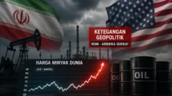Harga minyak dunia naik akibat konflik Iran dan Amerika Serikat di Timur Tengah