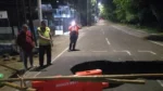 Jalan Raya Lenteng Agung Arah Depok Amblas, Polisi Minta Pengendara Berhati-hati