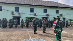 Kodim 0827 Sumenep menggelar Latnister Teritorial 2026 untuk meningkatkan kemampuan aparat kewilayahan dan profesionalisme prajurit TNI AD