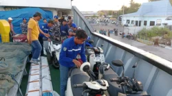 Lanal Batuporon Amankan Sepeda Motor Tanpa Dokumen di Pelabuhan Kalianget