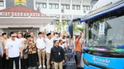 Calon jemaah haji asal Kota Serang berada di embarkasi sebelum keberangkatan ke Tanah Suci.